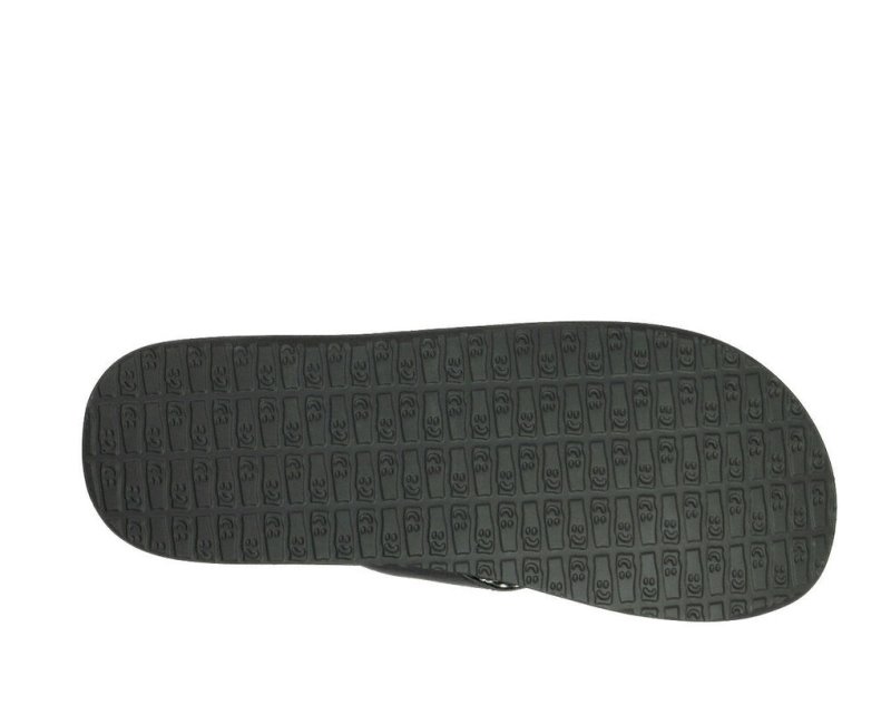 Sanuk Yoga Mat Women's Flip Flops Black | Canada 50GSO